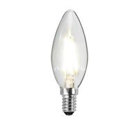 STAR TRADING Bombilla vela LED E14 B35 2W 2700K filamento 250lm EC:EPREL:588748
