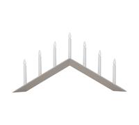 Star Trading Candelabro Arrow 36 cm Beige