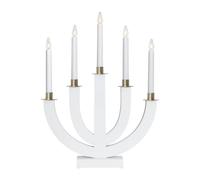 Star Trading Candelabro de adviento Eli blanco