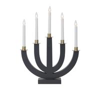 Star Trading Candelabro de adviento Eli gris