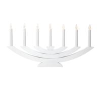 Star Trading Candelabro de Adviento Navida blanco