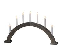 Star Trading Candelabro de Adviento Trapp arco marrón
