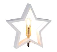 Star Trading Estrella Adviento Lysekil mesa 48 cm blanco