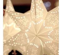 STAR TRADING Estrella de papel Sensy con soporte