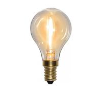Star Trading Fuente de luz E14 LED Globe 0.8 W Transparent