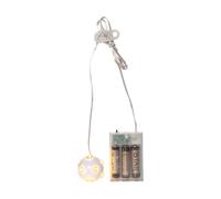 Star Trading Guirnalda de luces Lighty . fuente de luz para estrella de Adviento Bola blanca
