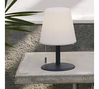 STAR TRADING Lámpara mesa LED Gardenlight Creta, batería 26,5cm