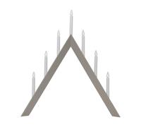Star Trading Portavelas de Adviento Arrow 64.5 cm Beige