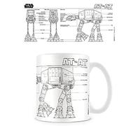 Star Wars AT-AT Sketch Sin clasificar Taza Standard cerámica