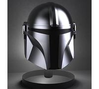 Star Wars - Casco con luz ambiental (20 cm), diseño de mandaloriano