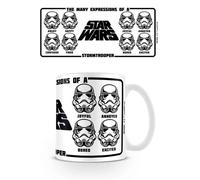 Star wars expressions of a stormtrooper - taza de café, cerámica, mu