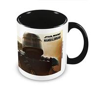 Star Wars Shoulder Mando - Taza (315 ml), diseño de mandalorian y The Child