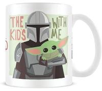 Star Wars Taza de desayuno The Mandalorian The Kids With Me