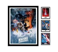 Star Wars The Empire Strikes Back (One Sheet) Memorabilia, Multi-Colour, 30 x 40 cm