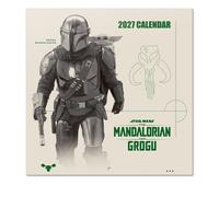 Grupo Erik Star Wars The Mandalorian and Grogu Calendario 2027 Pared