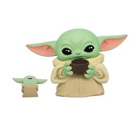 Star Wars The Mandalorian Child W/ Cup Figural PVC Bank Hucha Monogram