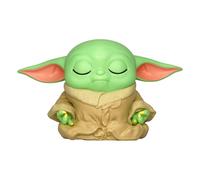 Star wars: the mandalorian grogu meditation pose - banco de pvc