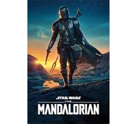 Star Wars The Mandalorian - Nightfall Unisex Póster multicolor Papel