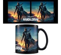 Star wars: the mandalorian nightfall unisex taza multicolor, cerámica