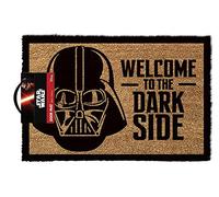 Star Wars Welcome to The Darkside - Felpudo, tamaño: 60 x 40 cm, Material Fibra de Coco