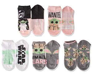 Star Wars Women's 5 Pack No Show Socks