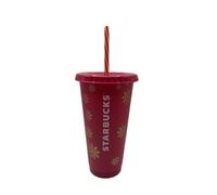 STARBUCKS Winter 2025 Festive Christmas Plum - Taza fría reutilizable de 24 onzas