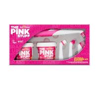 Stardrops - The Pink Stuff - El kit de depurador milagroso - 2 tinas de pasta de limpieza milagrosa con herramienta de depurador eléctrico y 4 cabezales de cepillo de limpieza