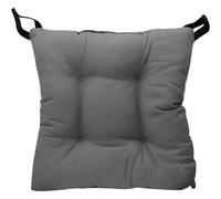 STARELY-PACK 2-4 COJIN 4 Puntos Siena 40 x 40 cm Gris con Velcro - Cojines Decorativos de Tela Suave para el Hogar y la Oficina