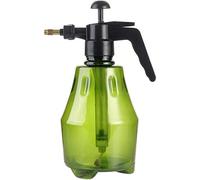 STARELY-Set 2 Botella de plástico con pulverizador y mango de alivio de presión para regar plantas domésticas (1,5 L),GRIS/VERDE