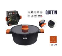 STARLEY-Cacerola con tapa Gastro Quttin,24CM,26CM,28CM 28CM