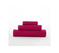 STARLEY-Juego De Toallas Económico de 3 Piezas Set De Toallas 450gr/m2,Algodón 100% ,1 Toallas De Ducha 70X140cm,2 Toallas De Mano 50X100cm Pink