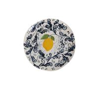 STARLEY-La Mediterránea Plato Hondo/Plato Postre/Plato Llano/Bol para Aperitivos LIMOI IBERICA BRILLO,Porcelana,Borde irregular Bowl Ø 16x6 cm 4 PCs Pack