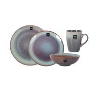 STARLEY-La Mediterránea Vajilla 16 piezas Melow md,Porcelana
