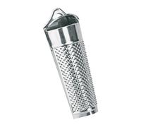 STARLEY-Rallador de nuez moscada de acero inoxidable con almacenamiento,Mini rallador de nuez moscada Silver