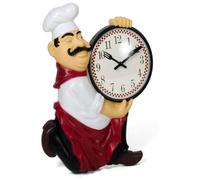 STARLEY-Reloj de Mesa Cocinero de plástico,Reloj de mesa para decoración del hogar,cocina,Funciona con Pila,31cm