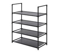 STARLEY-Zapatero de 4,8 Niveles,Organizador de Zapatos tela impermeable no tejida,Almacenamiento de Zapatos para Pasillo, Entrada,Armario Zapatero Ahorra Espacio 4 levels