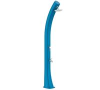 Starmatrix Ducha Solar Polietileno Curvo 40 Litros Con Lavapies h 226 Cm Ducha Redonda Azul Cm Depósito 40 Litros Con Lavapies Doccia Rio Xxl Blue XL