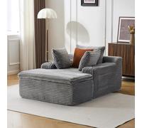 staronce Boneless - Sofá cama, color gris
