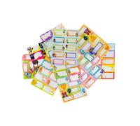 Starplast PACK 30 ETIQUETAS ESCOLARES - Pegatinas Adhesivas 75x45mm