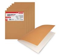 Starplast pack 50 y 100 Subcarpetas Cartulina A4 Kraft interior blanco