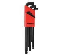Starrett 16599 Juego de llaves, rosso, 1.5-10mm