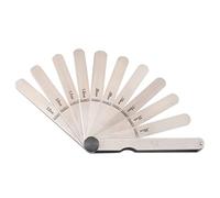 Starrett 467M - Galga (13 hojas rectas, rango de medición 0,04- 5,0 mm)
