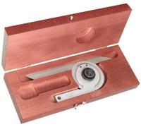 Starrett C359BZZPrecision - Protractor universal de biselado de precisión, a través de graduaciones de 360 grados, tamaño de hoja de 17,78 cm