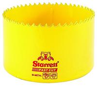 Starrett DCH177M - Sierra perforadora de corte profundo (bimetálica, con dientes extra cobalto HSS, para metales, madera, hierro fundido, fibra de vidrio, plásticos, 177 mm)