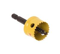 Starrett CSC027 Corona perforadora Bi-Metal CORDLESS, Amarilla, 27 mm