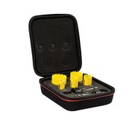Starrett KDC05021 Corte Profundo Metal Doble Electricista Corona Kit, 7 Piezas