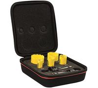 Starrett KDC05021 hsaw Kit Elec de electricista, Sierra perforadora eléctrica, Kit de 7 piezas