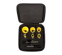 Starrett KFC06021 - Kit de sierra perforadora para electricistas (8 piezas)