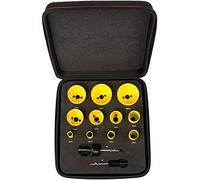 Starrett kfc11022 Deluxe para sierra perforadora eléctrica de fontanero (Juego de 13)