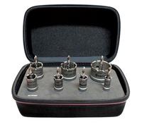 Starrett KIT Coronas Deepcut Dientes de Metal Duro 16, 20, 22, 25, 32, 40, 50 mm